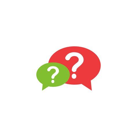 simple question box icon on white background 4693480 Vector Art at Vecteezy