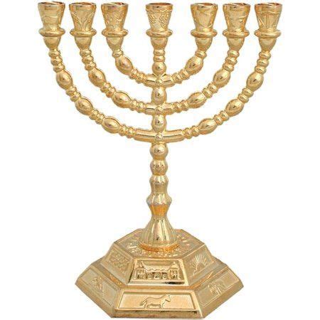 The 7 Candle Menorah Represents The 7 Spirits Of God Jewish Candle