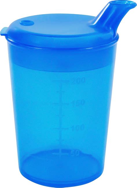 Medi Inn Schnabelbecher 250 ml Trinköffnung 12 x 10 mm blau