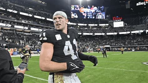 Raiders Linebacker Robert Spillane Nominated For Salute To Service Award