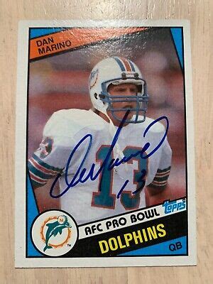 Dan Marino Autographed Rookie Card | eBay