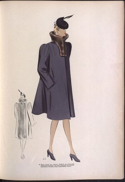 1940 6 Beaux Arts des Modes ÖNB Histoire de la mode Mode Art de