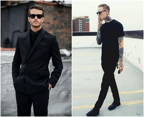 10 Consejos De Moda Para Hombres Que Sólo Visten De Negro Moda Hombre