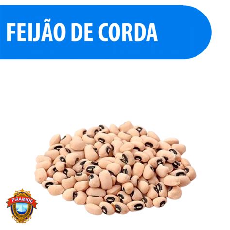 Na Laticinios Piramide tem Feijão de Corda 100 Puro 500g Pirâmide