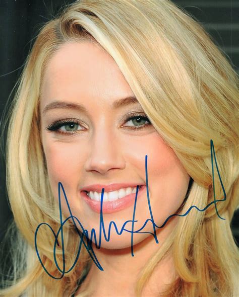 Autographed Amber Heard 8 X 10 Photo Signed Cute On Ebid United States 219334173