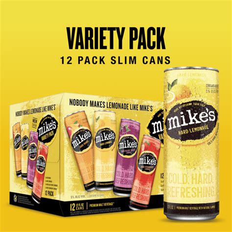 Mikes Hard Lemonade Variety Pack 12 Pack 12 Fl Oz Cans