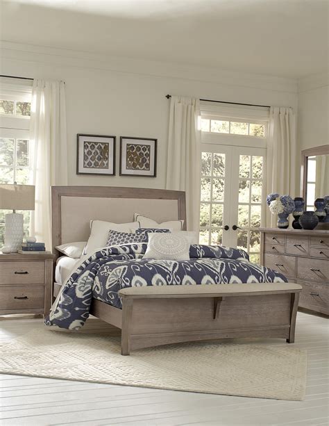 Driftwood Tones In The Bedroom Evoke A Relaxed Escape From The Rest Of