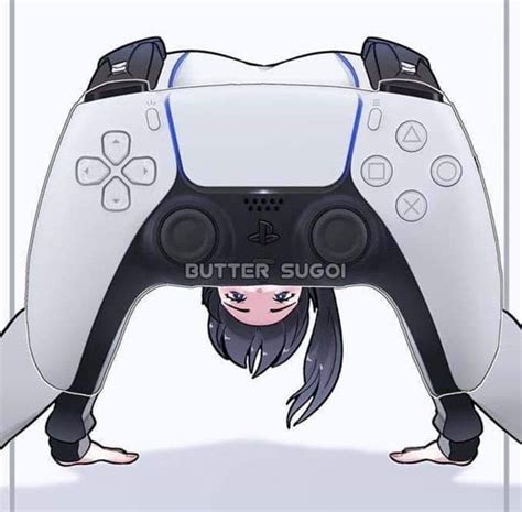 Ps5 Controller Anime Girl