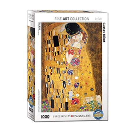 Rompecabezas De 1000PZS Eurographcis THE KISS GUSTAV KLIMT