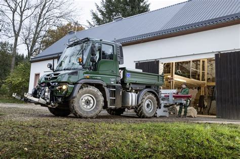 Mercedes Benz Unimog Erstmals Auf Der Interforst 2018