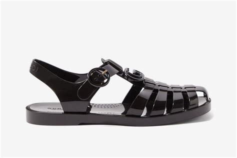 Gucci Jelly Shoes Shop The Gucci Rubber Sandals Here