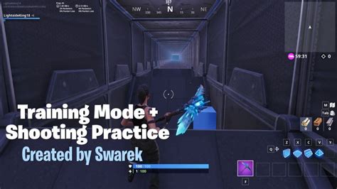 Training Mode Shooting Practice Swarek Fortnite Creative Map Code