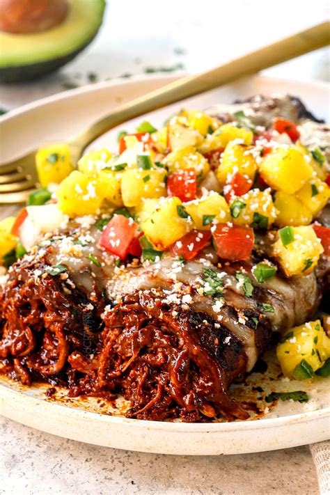 Chicken Mole Enchiladas - Carlsbad Cravings