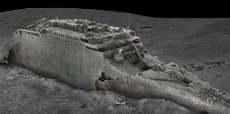 First Ever D Scan Of Titanic Shows Never Before Seen Details