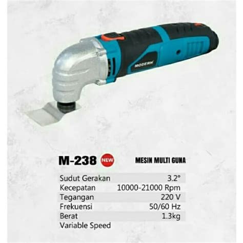 Jual Mesin Multi Guna Oscillating Tool Multi Cutter Modern M