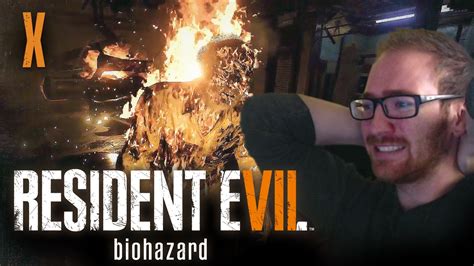 Big Boss Fight Resident Evil 7 Biohazard 10 Opticbigtymer Youtube