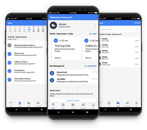 Gps Fleet Tracking App For Mobile Devices Verizon Connect Australia