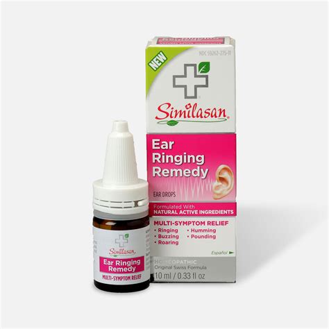 Similasan Ear Ringing Remedy Ear Drops 0 33 Fl Oz