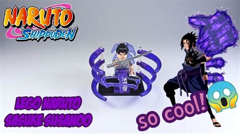 Lego Naruto Sasuke Susanoo Minifigures Unofficial Youtube