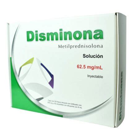 DISMINONA SOL INY CAJA C 50 FCO 500 MG 8 ML 62 5 M