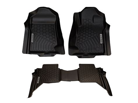 Ford Ranger Next Gen 2022 To Present 4WD Floor Mats Full Set