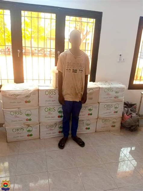 Burkina Des cartons de cigarettes fraudées saisis par la Brigade de