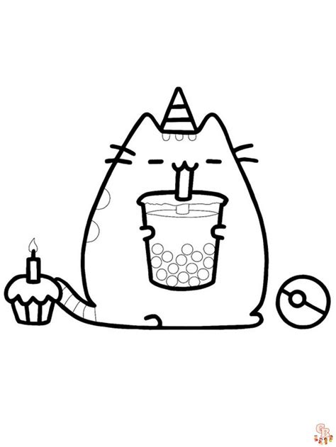 Ontdek De Leukste Pusheen Kleurplaat Om Gratis Te Printen