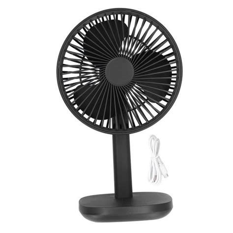 TMISHION ventilateur réglable Mini ventilateur électrique noir USB