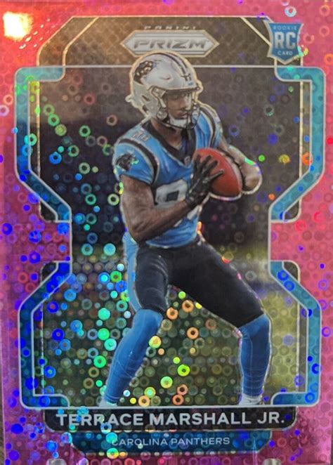 Terrace Marshall Jr 2021 Prizm No Huddle Pink 348 Price Guide