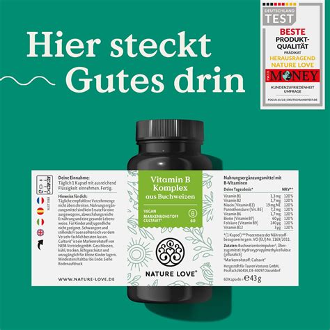 Nature Love Vitamin B Komplex Aus Buchweizen St Shop Apotheke