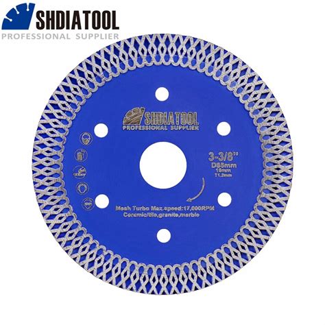 Shdiatool Pc Diamond Super Thin Mm Diamond Saw Blade Cutting Disc X