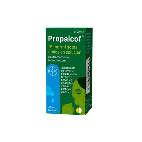 Propalcof Mg Ml Gotas Orales En Solucion Frasco De Ml