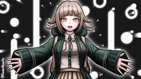 Nanami Chiaki Danganronpa And 2 More Drawn By Randomnoisesart Danbooru