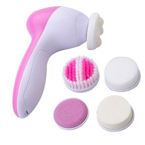 Plastic White Pink Electric Face Massager At Rs Piece In