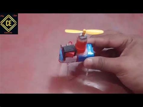 How To Make Flying Drone With Dc Motor At Home How To Make A Mini