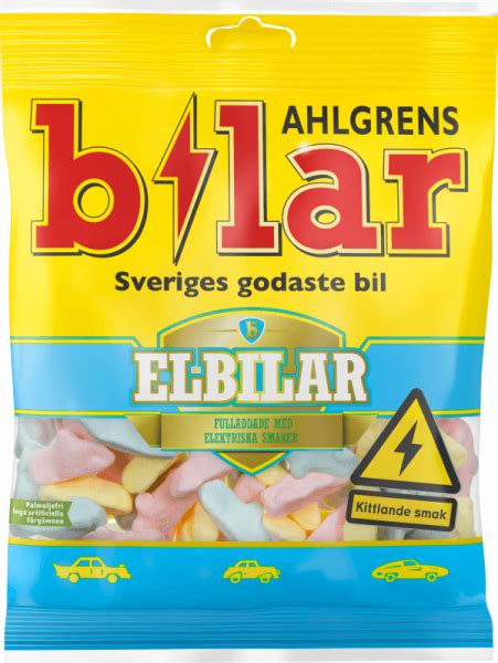 Köp Ahlgrens Bilar Elbilar 100g Hos Coopers Candy