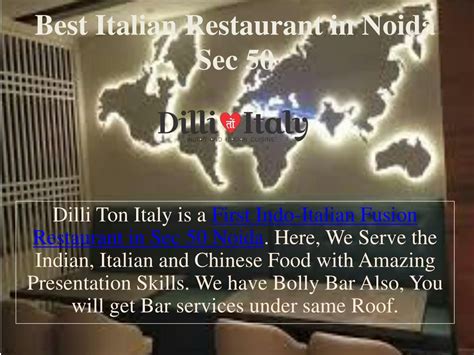 Ppt Best Italian Restaurant In Noida Sec 50 Powerpoint Presentation