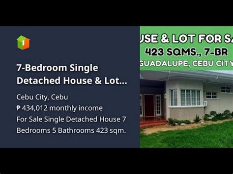 Bedroom Single Detached House Lot For Sale In Guadalupe Cebu City