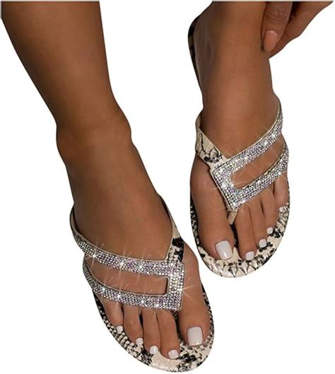 Damen Sommer Sandalen Flache Riemchen Elegante Sommerschuhe