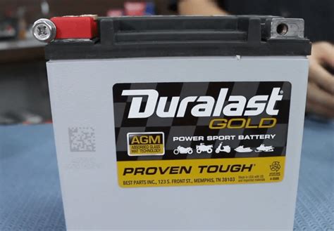 Autozone Duralast Gold Motorcycle Battery | Reviewmotors.co