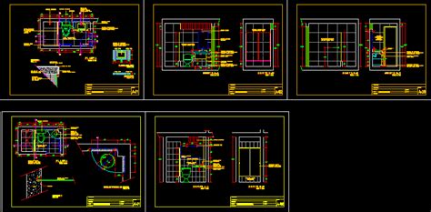 Bathroom Detail Dwg Detail For Autocad • Designs Cad