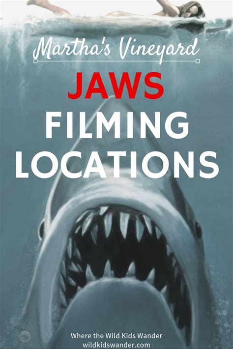 The Movie Jaws Was Filmed On Martha S Vineyard In Many Of The