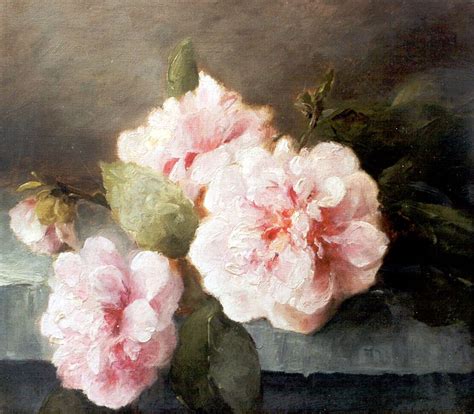 Frederika Breuer Wikman Gem Lde Zuvor Zum Verkauf Pink Roses On A