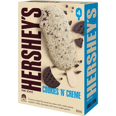 Hershey S Cookies Cream Sticks 4 Pack Woolworths