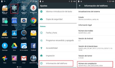 Cómo activar la opción de desarrollador en mi dispositivo