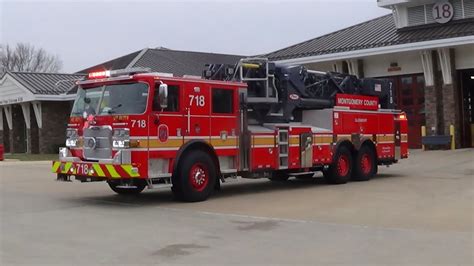 Mcfrs Ems New Tower Responding Youtube