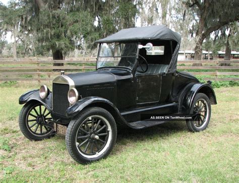 1926 Ford Model T Roadster Orignal Running Rust Car