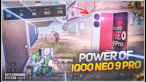 POWER OF IQOO TOP CLUTCHES IN PUBG BGMI IQOO NEO 9 PRO SMOOTH 90FPS