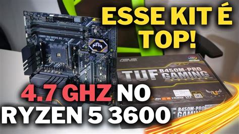 GANHEI UM DESEMPENHO BRUTAL NO MEU KIT RYZEN FIZ UM OVERCLOCK FÁCIL E