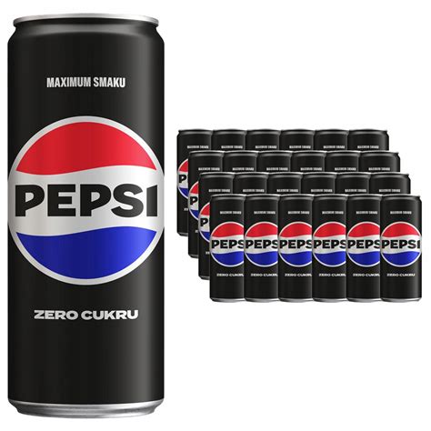 Nap J Gazowany Pepsi Max Zero Cukru Puszka Sztuk X Ml